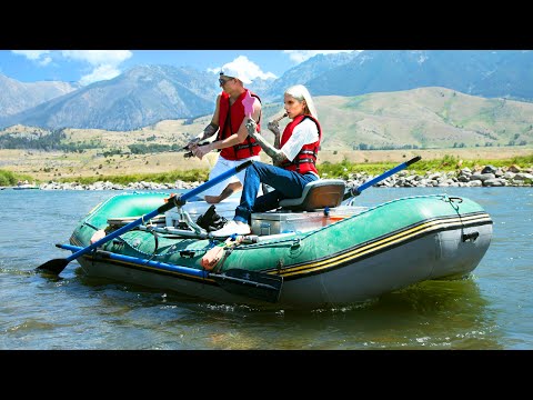 DOING MY MAKEUP WHILE WATER RAFTING