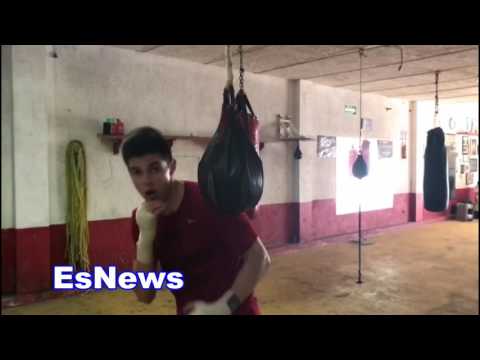 Nitro Goyri Working out in mexico EsNews Boxing