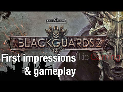 Blackguards 2 First Impressions and Gameplay (clean; 60 FPS)
