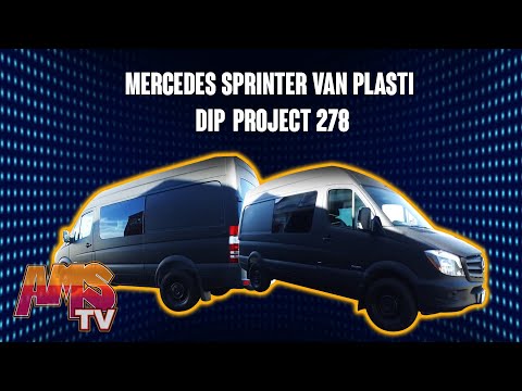 Mercedes Sprinter Van Plasti Dip│Project 278