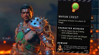 Blackout: How to Unlock XI Diego! (Mayan Crest Location)