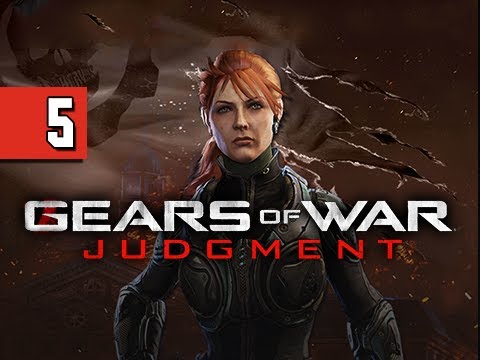 Gears of War Judgment Gameplay Walkthrough - Part 5 Enfield Bridge & Courtyard Let's Play Commentary