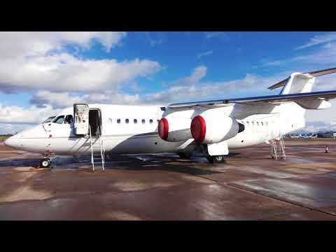 Cello Aviation BAe 146 and Avro RJ85 walk through