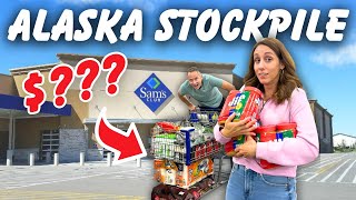 How Much Did We Spend Stockpiling for Alaska?! (RV Life)