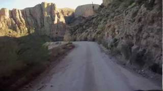 preview picture of video 'Apache Trail, unpaved section'