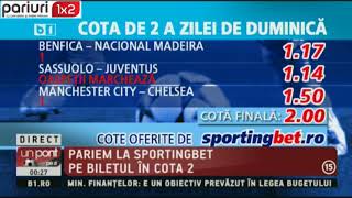 Pariem pe BILETUL IN COTA 2 »» Varianta de duminica este aici!