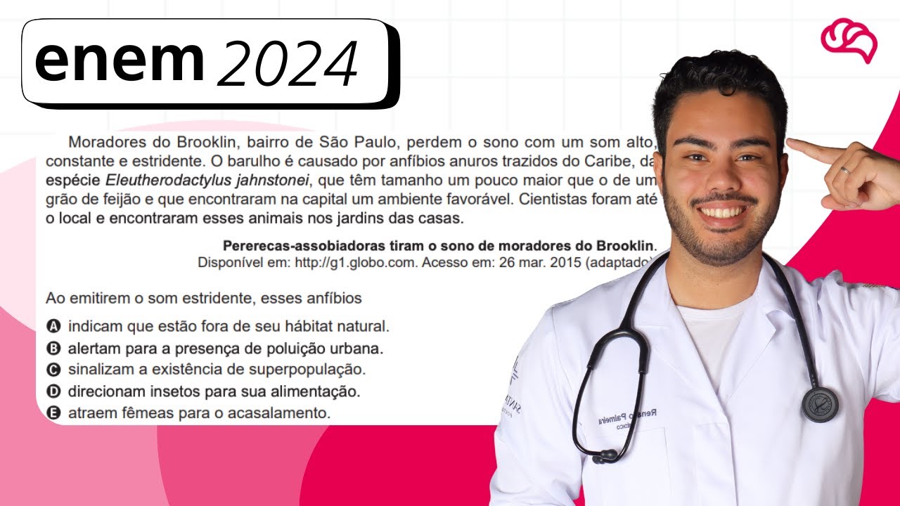 Resolução em Vídeo — Questão 117 ENEM 2024