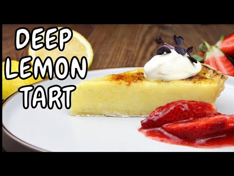 Classic deep lemon tart recipe