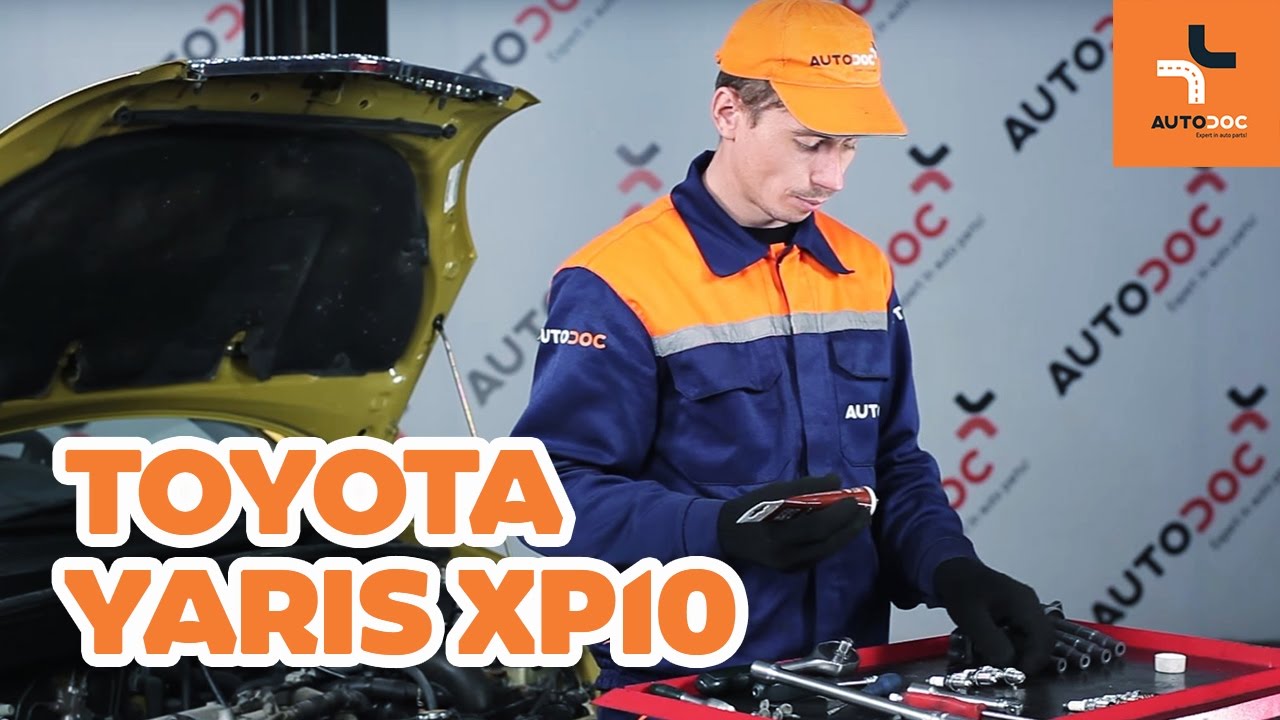 Kako zamenjati avtodel vžigalne svečke na avtu Toyota Yaris P1 – vodnik menjave