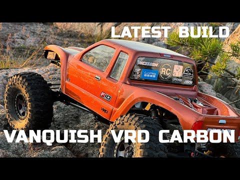 Vanquish VRD Carbon kit build. Crawling in Gusum