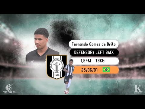 Fernando Brito - Lateral Esquerdo (Left Back) (2022)