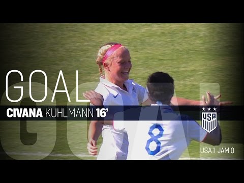 U-17 WNT vs. Jamaica: Civana Kuhlmann Goal - March 4, 2016