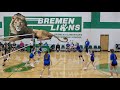 Triton at Bremen - 7th Grade Girls Middle School Volleyball 🏐 9-22-2022