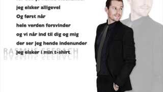 Rasmus Seebach I min t-shirt - Instrumental Karaoke tekst