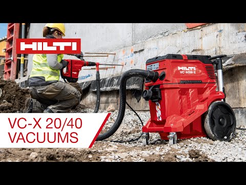 OUT NOW: New Hilti Vacuums VC-X 20/40