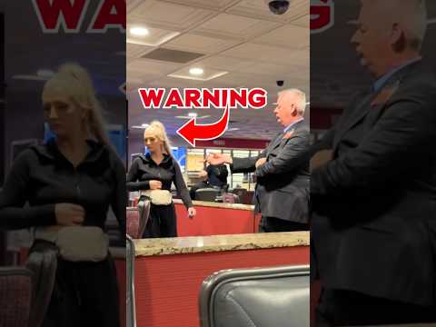 She just got warned by casino staff ‼️♠️😳 #pokerlife