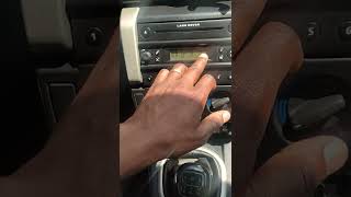 How to unlock any LOCKED car radio/entertainment system (2004 Land Rover Freelander).