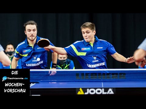 Die myTischtennis-Wochenvorschau - KW 4 2022