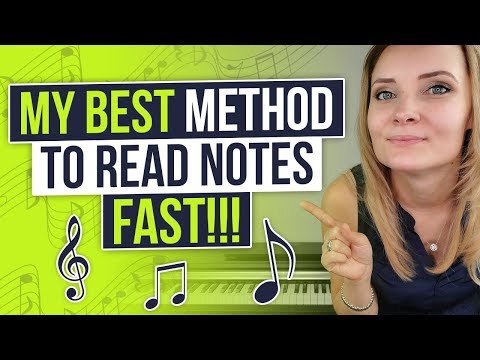 How to Read Music Notes Fast - The Flash Cards Method
