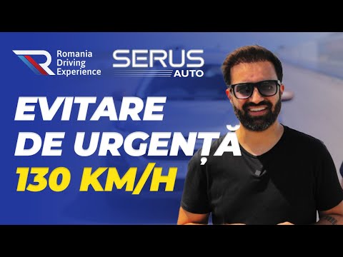 Frânarea de urgență cu evitare cu Dacia Jogger Extreme Hybrid la 130 km/h!