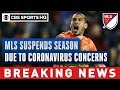 MLS suspends season due to coronavirus concerns | CBS Sports HQ