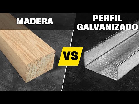 Madera vs. Perfiles Galvanizados | Lo Mejor