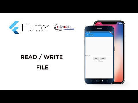 Flutter Tutorial 11 Writing File