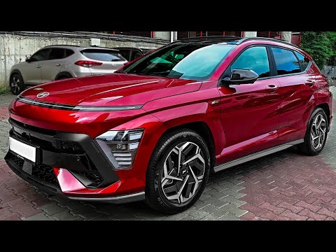 Hyundai Kona N Line (2024) - Футуристический роскошный маленький внедорожник!