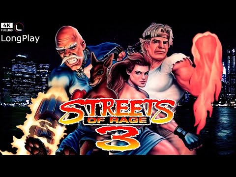 Streets of Rage 3 - LongPlay(Mega Drive/Genesis)[4K:60fps]🔴