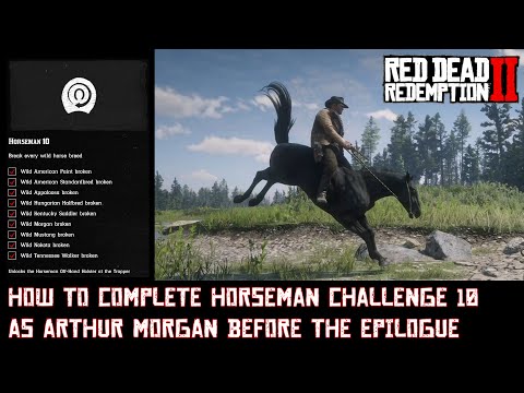 RDR 2: How to complete Horseman Challenge 10 as Arthur Morgan