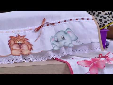 Mulher.com - 23/11/2016 - Pintura imitando patchwork - Filó Frigo  PT2