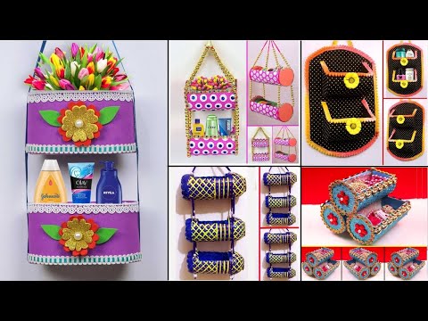 5 Multi-Purpose Plastic Bottle Wall Organiser DIY Ideas | Organizer DIY Ideas | Plastic Bottle Craft