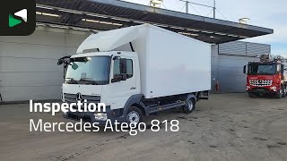 N&aacute;kladn&iacute; vozidlo furgon Mercedes-Benz Atego 818 4X2 8tonner 1500kg Ladebordwand Automatic Euro 6 | Obr&aacute;zek 4 - Autoline