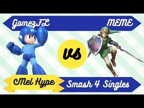 Mel Hype 3.5 - Smash 4 Arcadian - GomezFL (Mega Man) vs MEME (Link) - WR2