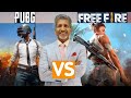 Pubg Vs FreeFire I Games Comparison | #shorts I #pubgmobile I #freefire I #games