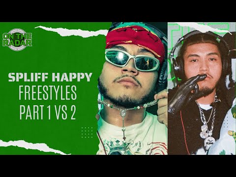 Spliff Happy "On The Radar" Freestyles Part 1 VS Part 2