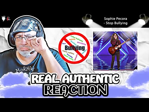 🎶"Sophie Pecora Sings And Raps About Bullying" (REACTION) 🎶STOP BULLYING | MUST WATCH