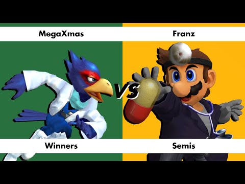 MegaXmas (Falco) vs. Franz (Dr. Mario) - WINNERS SEMIS - Melee @ Verdugo West #123