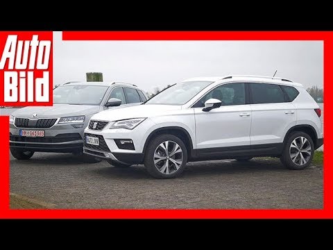 Seat Ateca vs Skoda Karoq (2017) Test/Review/Details