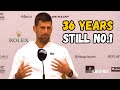 Djokovic was asked How He is too Good at 36... his Response is...