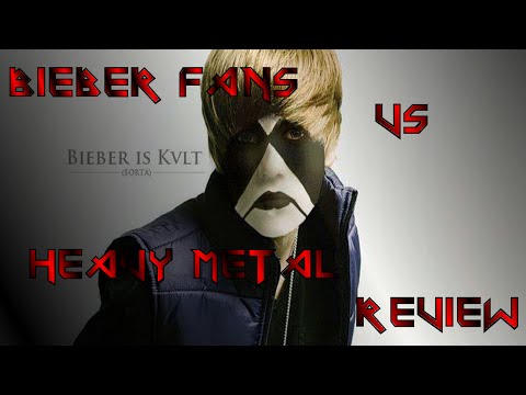 Justin Bieber fans vs Metal Review