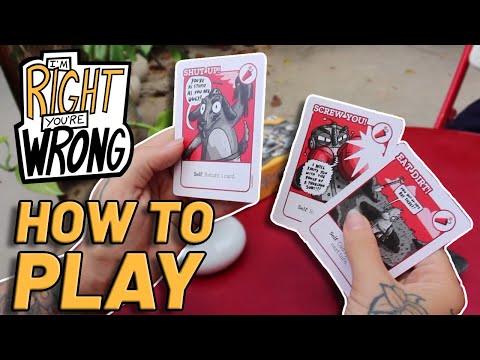How To Play - I'm Right You're Wrong