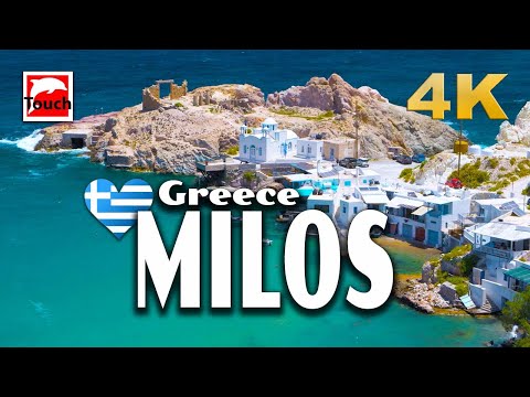 MILOS (Μήλος), Greece 4K ► Top Places & Secret Beaches in Europe #touchgreece