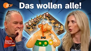 Asterix & Obelix: Signiertes Schachspiel erzeugt Spiellaune und strategische Züge | Bares für Rares