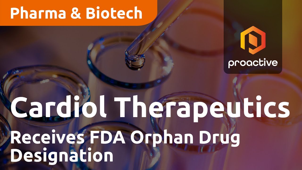 Cardiol Therapeutics Receives FDA Orphan Drug Designation for Pericarditis Treatment