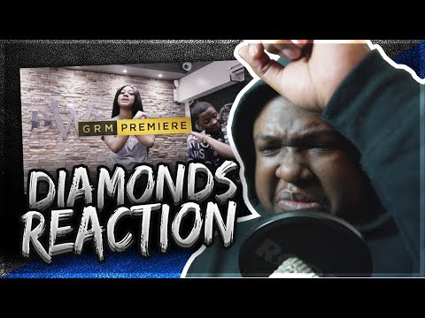 TeeZandos x Isong - Diamonds [Music Video] | GRM Daily (REACTION)