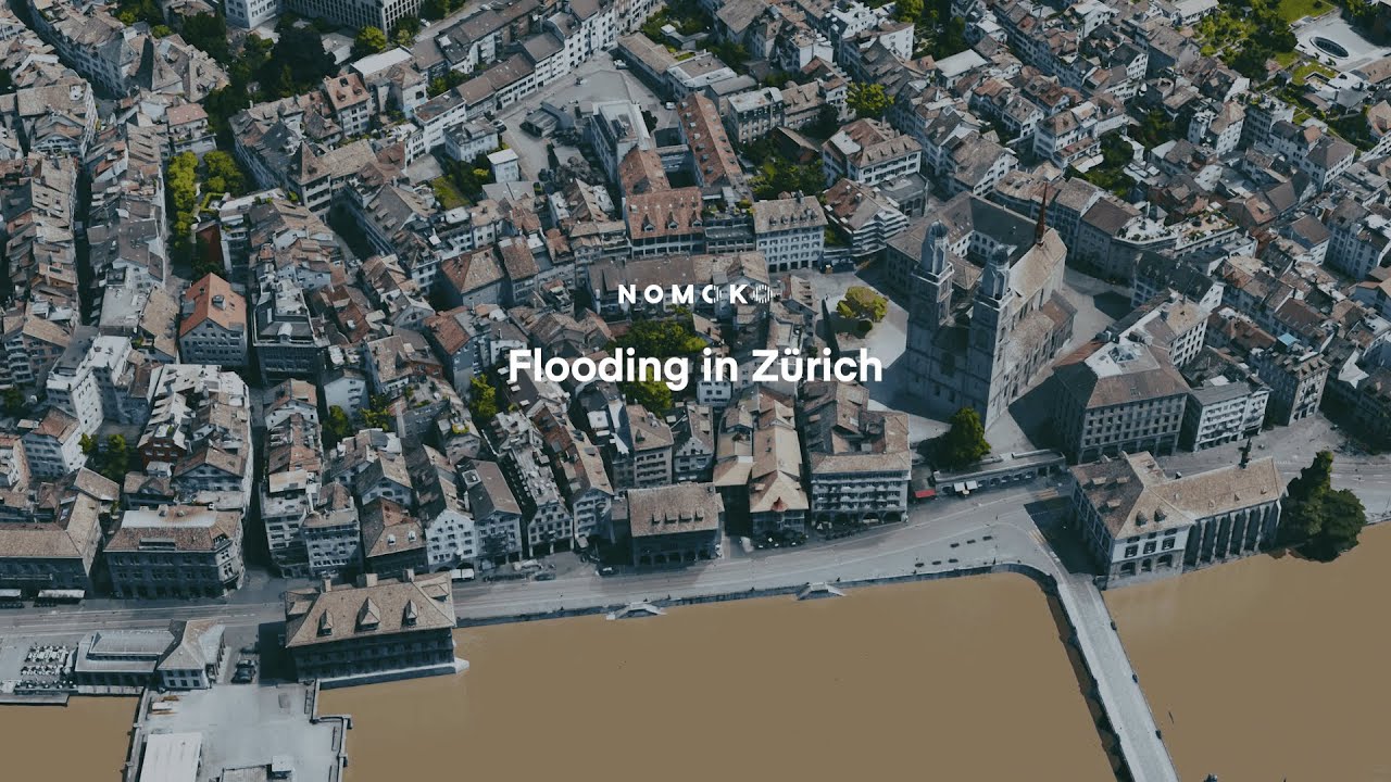 Flooding simulation with Zurich's digital twin
