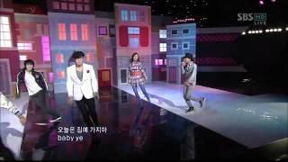 GD&amp;TOP_0213_SBS Inkigayo_집에 가지마(Don&#39;t Leave)