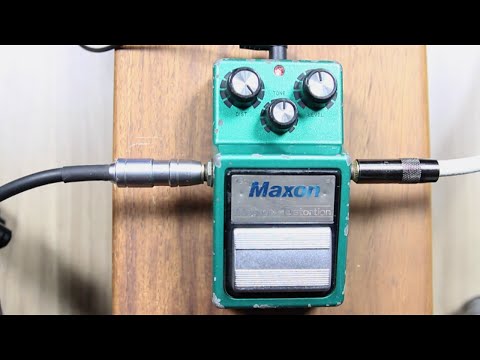Maxon MD-9 Magnum Distortion/ Fuzz 1984 - Green Super RARE! image 20