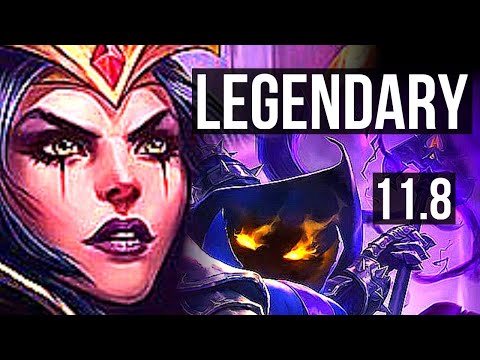 LEBLANC vs VEIGAR (MID) | 11/0/3, Legendary, 1.1M mastery, 300+ games | NA Master | v11.8